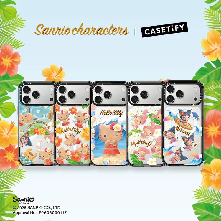 【雅雅专属】Sun-Kissed 三丽鸥家族系列 x CASETiFY 联名手机壳 适用iPhone17