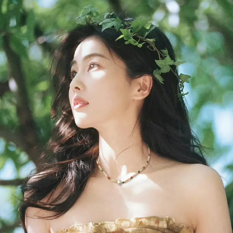 奶茶贝壳天然石夏季多巴胺彩色民族风项链女个性复古锁骨链女颈链