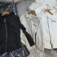 【刘噗噗】BONNERIEE 微修身显瘦拉链卫外套7023