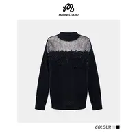 毛妮LADIESFIRST法式轻奢高级感百搭镂空流苏毛衣显瘦上衣女L2920