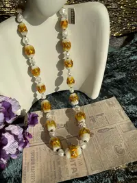 意式经典人鱼姬单层琉璃项链2