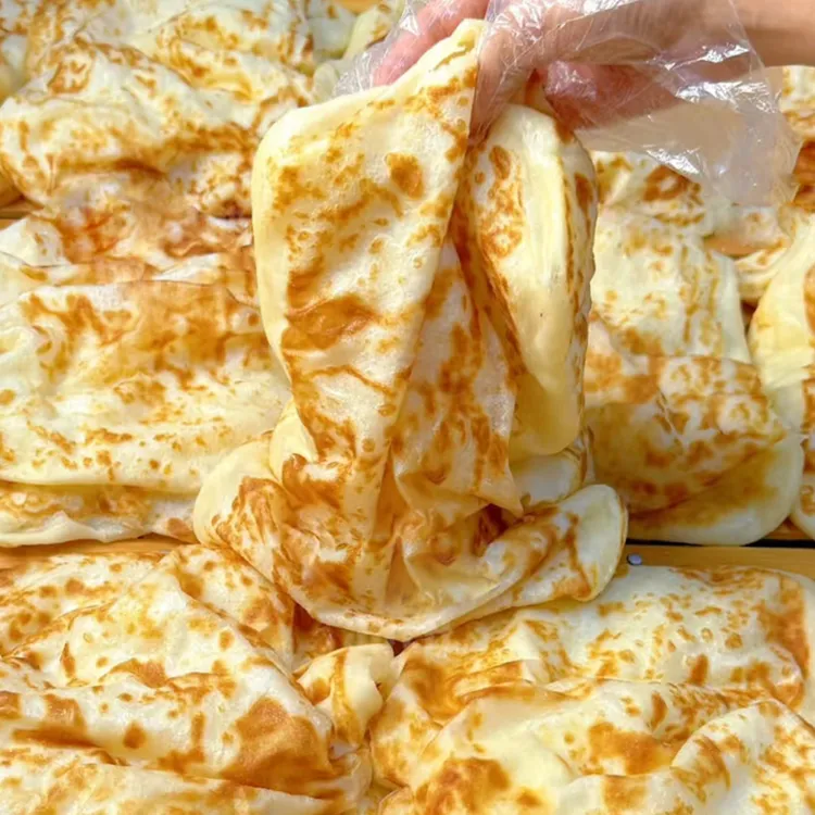 【压榨花生油制作】油饼半成品大油饼葱花饼家庭装千层饼营养速食