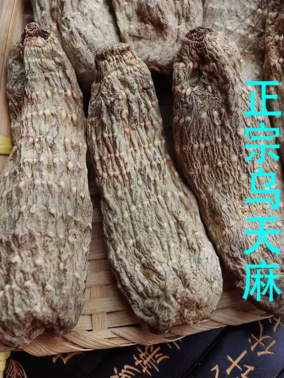 乌天麻干货高货云南昭通天麻滋补营养品煲汤泡酒精选干货滋补打粉