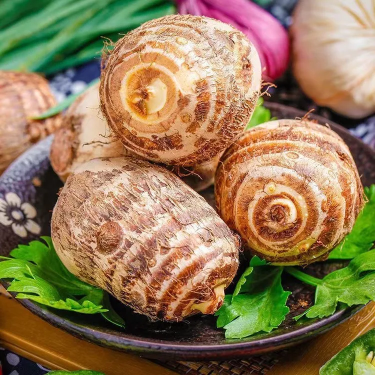 云南牛奶芋头新鲜粉糯1斤3斤5斤9斤现挖现发净重重量不玩带箱重量商品图