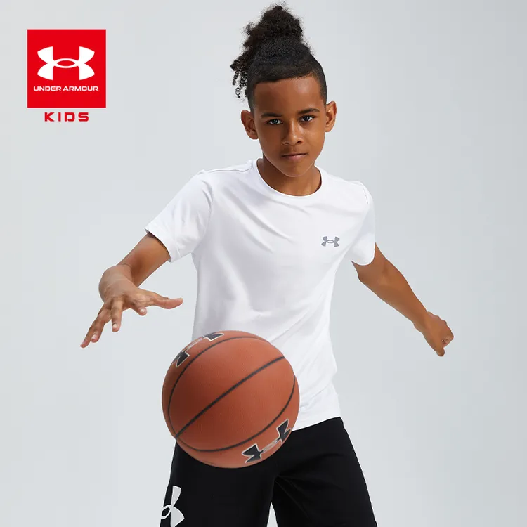 【速干】Under Armour/安德玛儿童大童夏T凉感清凉透气短袖1201新