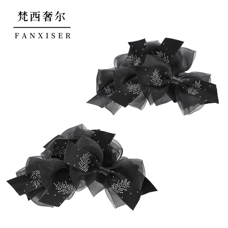 赫本王妃【麦冬】轻奢贵气优雅百搭抓夹YM9625