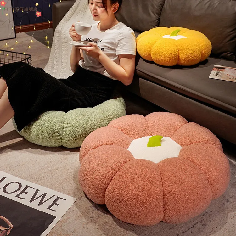 南瓜蒲团坐垫飘窗榻榻米地上加厚屁股垫卧室客厅坐墩懒人靠背地垫