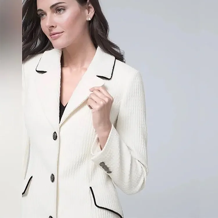 白色气质风衣上衣女外套中长款时尚百搭经典修身显瘦外贸原单尾货