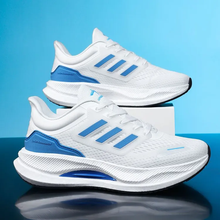 高档新款男鞋增高百搭防滑运动鞋软底网面耐脏透气休闲男款鞋子