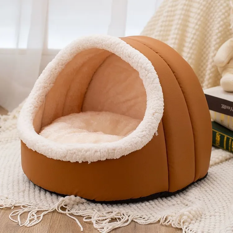 狗窝封闭式全包围猫窝冬季保暖宠物窝室外加厚防水防风耐抓耐用