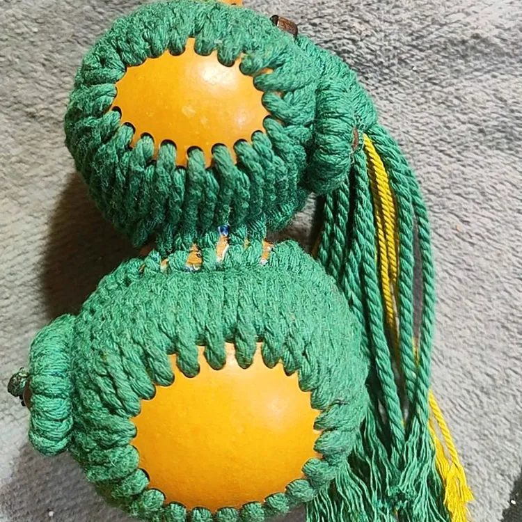 精工制作葫芦文玩收纳包适合把件把玩可作核桃包摆件 总高12 