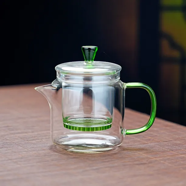 家用办公高档泡茶神器耐热手抓壶玻璃神奇壶
