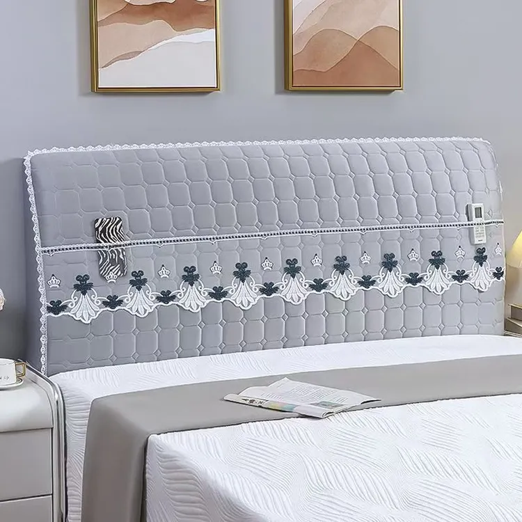 床头套罩全包靠垫软包床头罩套木头床万能通用床靠背防尘罩