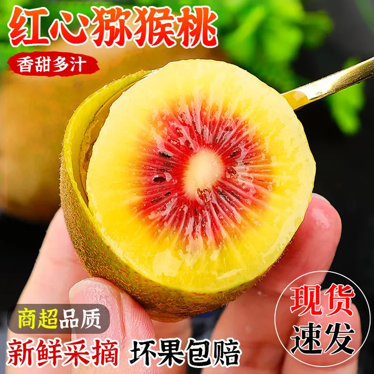 四川蒲江红心猕猴桃奇异果新鲜特产当季孕妇水果蒲江弥猴桃整箱
