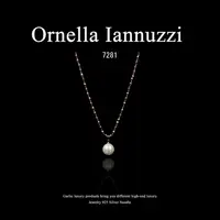 铜合金项链 Ornella Iannuzzi 项链~7281（40+5cm）