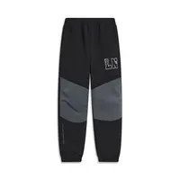 李宁运动生活系列男小童潮流宽松运动针织束脚长裤YYKT087-B品