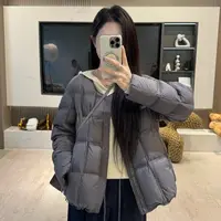 宿慕SUMU 95白鸭绒简约时尚羽绒服10-18冬季新款洋气羽绒服9016