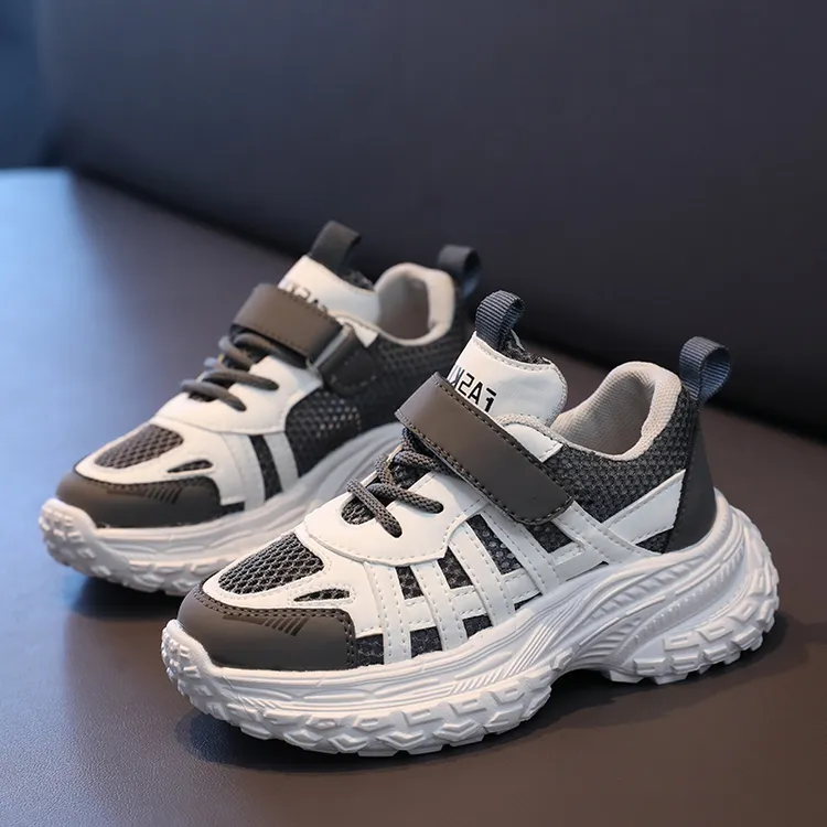 2504【印象风童鞋★u091】夏季单网运动休闲学生童鞋户外老爹鞋