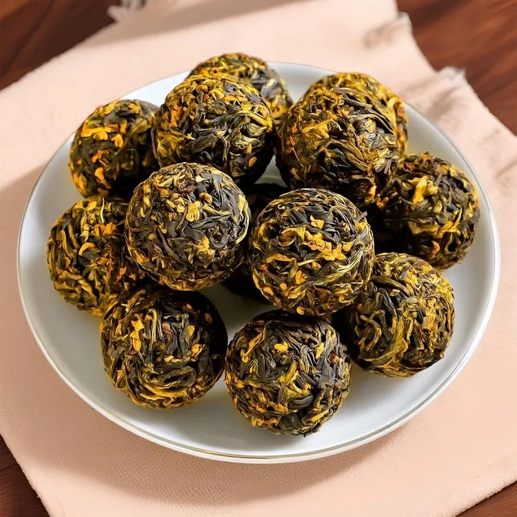 桂花龙珠正宗武夷桂花红茶2025新茶小种古法窨制特浓香龙珠红茶叶