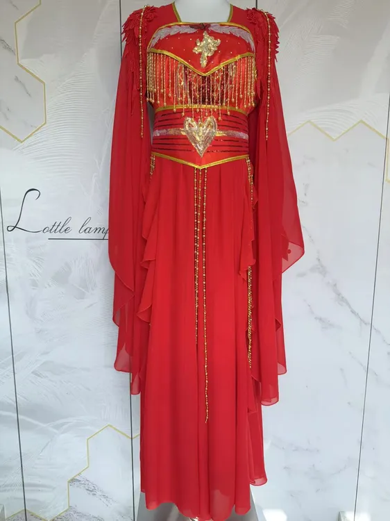 贵妃服新款舞蹈东北大秧歌服装演出服二人转舞台广场表演