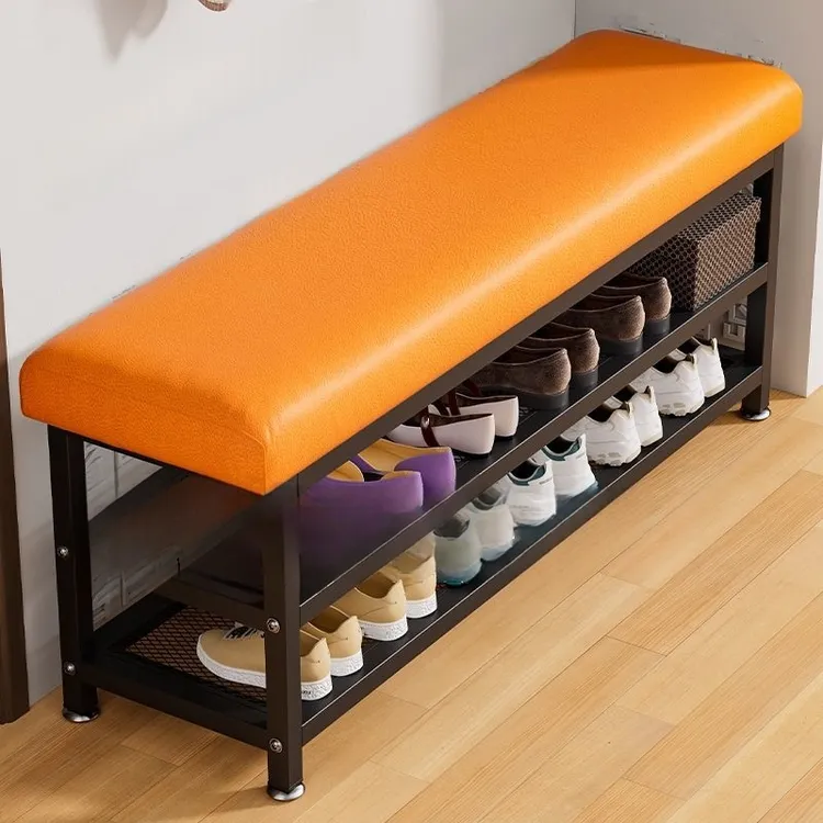 换鞋凳收纳家用门口可坐式客厅穿鞋凳入户鞋柜坐凳一体储物鞋架子