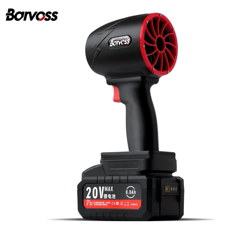 BARVOSS暴力风扇X64强力吹尘涡轮涵道吹风枪洗车吹大风力鼓风机