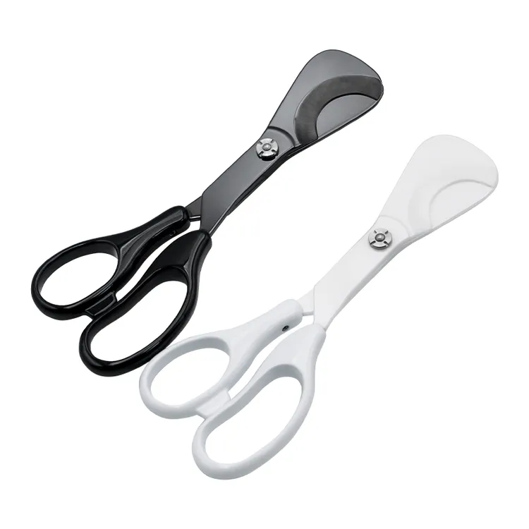 包邮 新品Lafuli陶瓷雪茄剪刀 手柄式双刃锋利耐用大环径雪茄剪