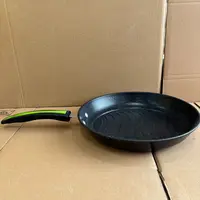 麦饭石煎锅家用平底锅无油烟煎饼锅煎牛排燃气灶电磁炉通用F4