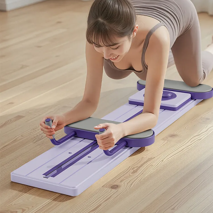 跨境多功能健腹板训练可折叠普拉提板居家用锻炼腹肌马线健身板