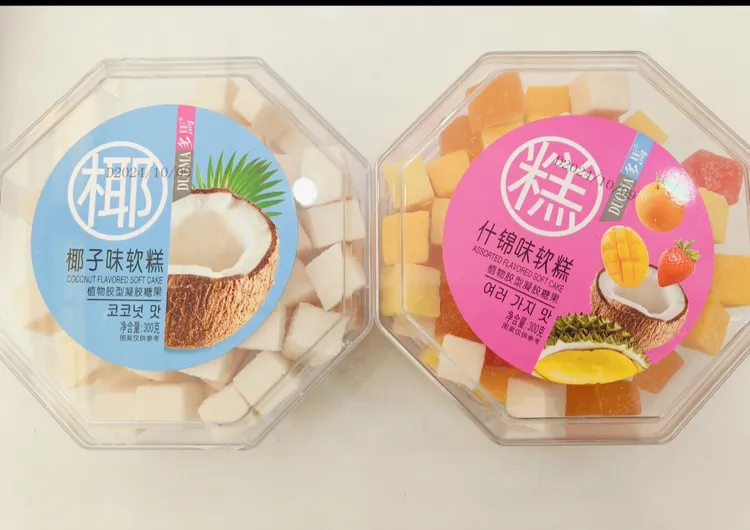 多马椰子味软糕糖果 什锦味软糕糖果