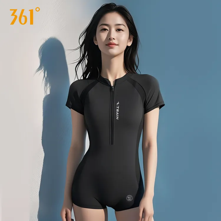 361°泳衣女款2025新款连体竞速训练泳衣游泳馆专用女士专业游泳衣