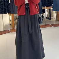 【鞠子Juzi】118#秋冬呢料显瘦百搭赫本半裙（长约89）