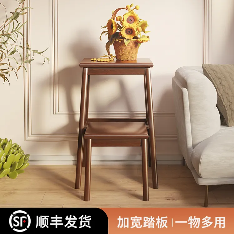 多功能登高梯凳家用客厅坐具二合一结实耐用安全系数高梯凳经济型