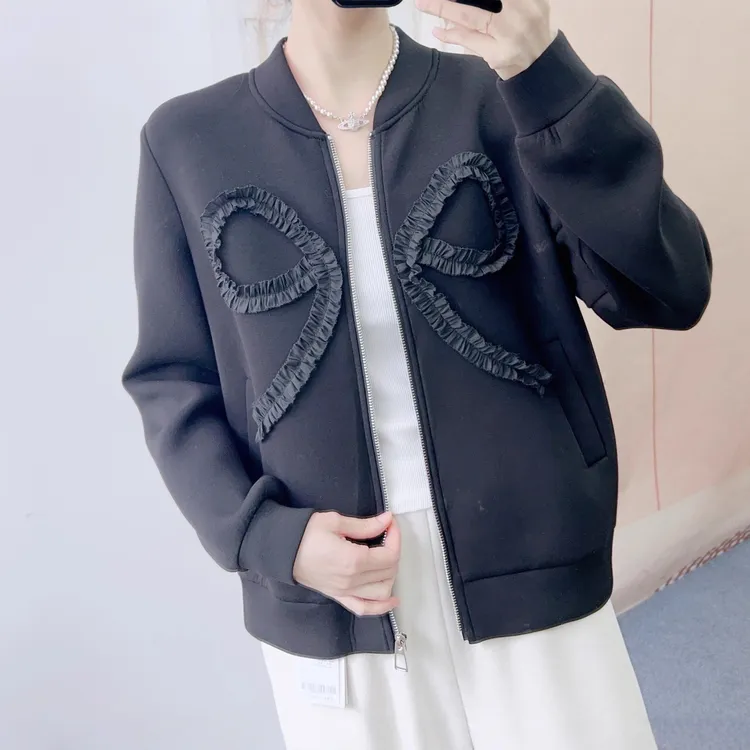 604时尚韩版百搭纯色休闲长袖短款外套W9604/GP