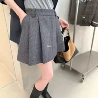8995冬日氛围~终于等到百褶毛呢短裙