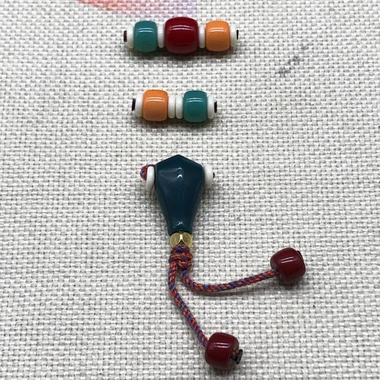 星月菩提佛珠108三通全套配饰顶珠腰珠弟子珠适配7×6毫米6×5毫米