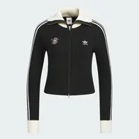 【玖伍AD】TEAM FULLZIP SWEATER三叶草全开襟运动修身针织衫KF0718