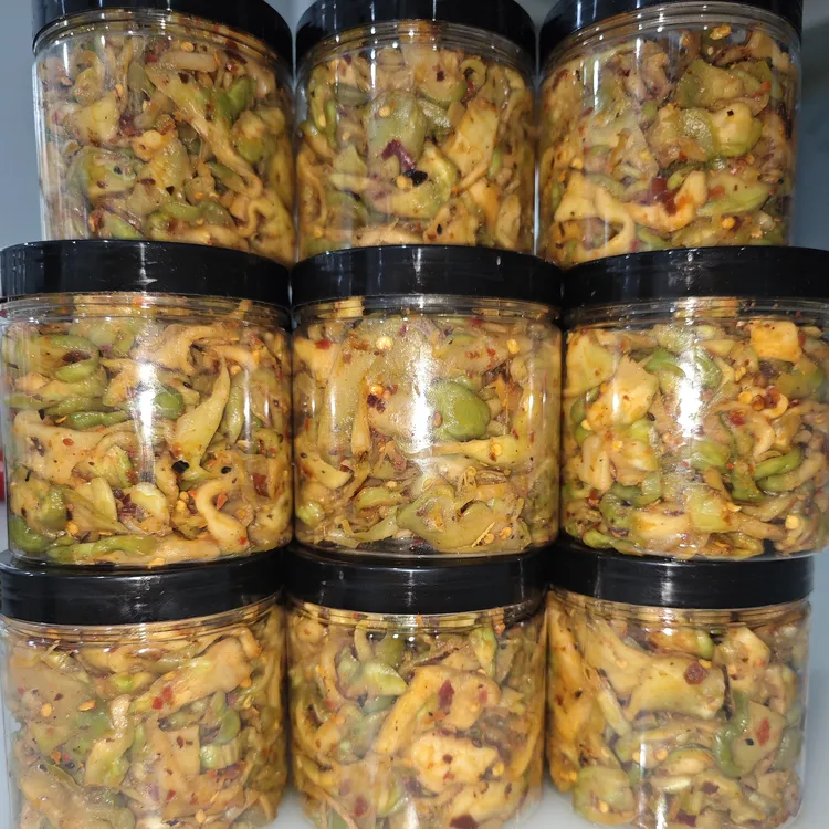 手工制作儿菜榨菜