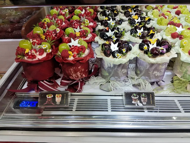 花束小蛋糕包装盒西点甜品蛋糕打包盒2寸蛋糕包装盒