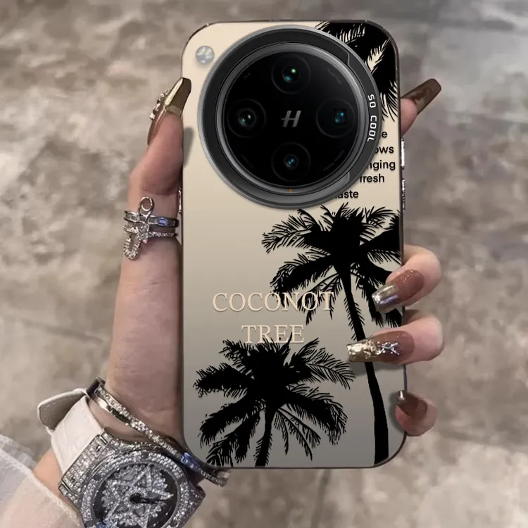 剪影椰树适用OPPOFindX8s+手机壳创意X8Pro复古X8ultra防摔保护套