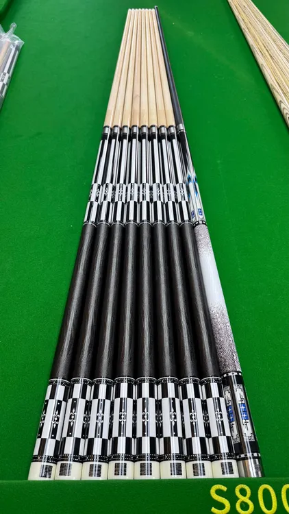 会员中式黑八大头通用台球杆