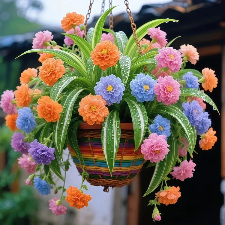 香水金边大花香水吊兰四季开花新手好养耐寒耐热花卉绿植盆栽花苗