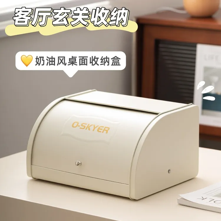 玄关收纳家用客厅零食杂物收纳北欧风玄关收纳办公室桌面整理收纳