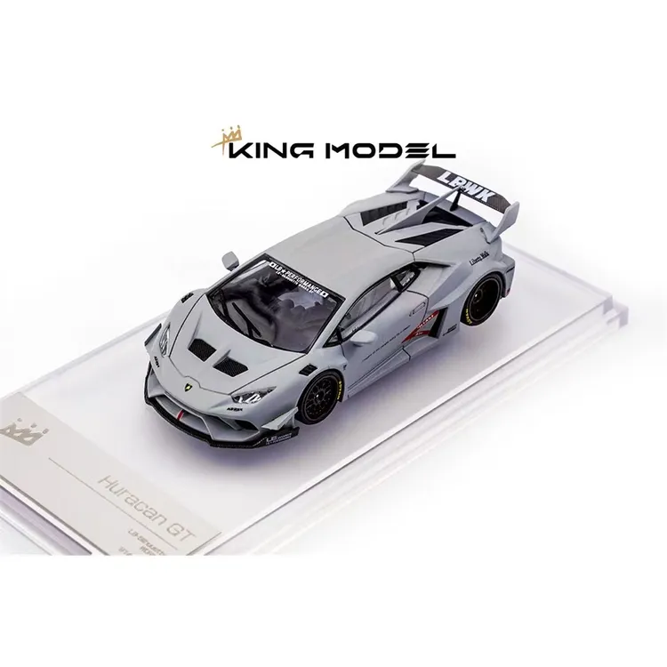 King model 1:64 兰博基尼Huracan LB宽体 合金车模