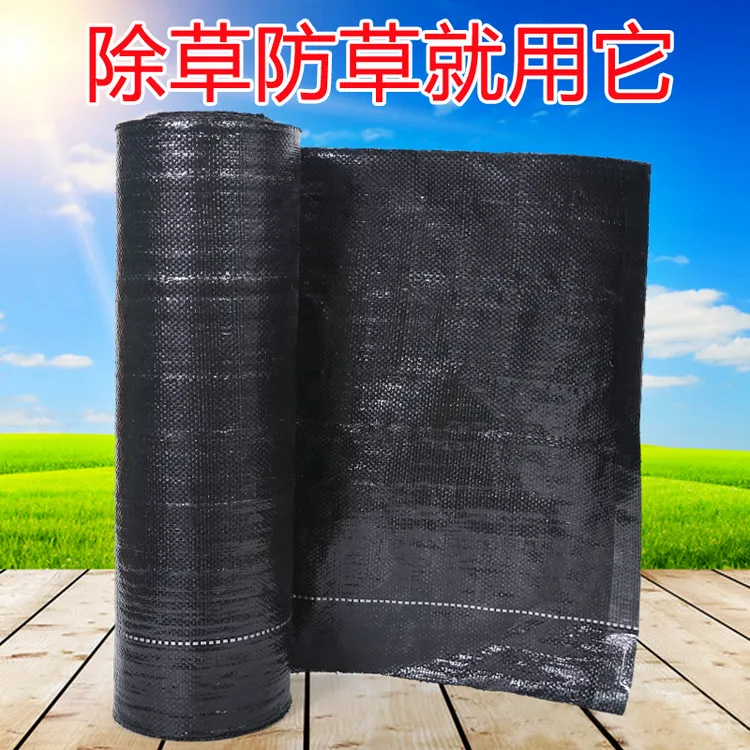 抗老化防草布农用透水透气果园果树遮草地布黑色