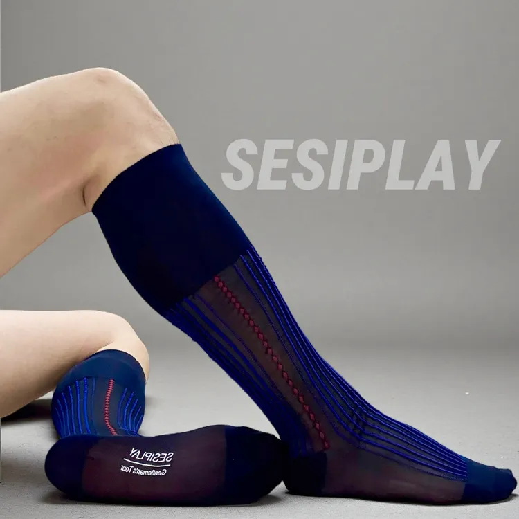 【SESIPLAY：绅游系列·方块】男士绅装丝袜