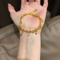 铜合金手链 CC11361 高定手链  16+3CM 