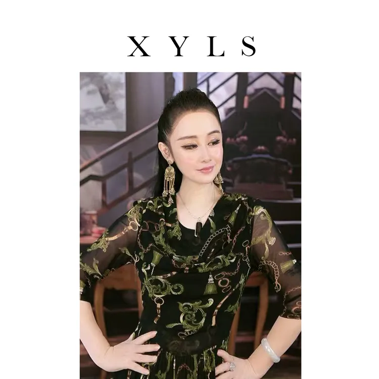女装弹力连衣裙时尚T006817