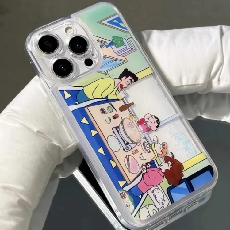 GGBond寿喜烧野原一家适用iphone16流沙手机壳华为vivo小米15oppo