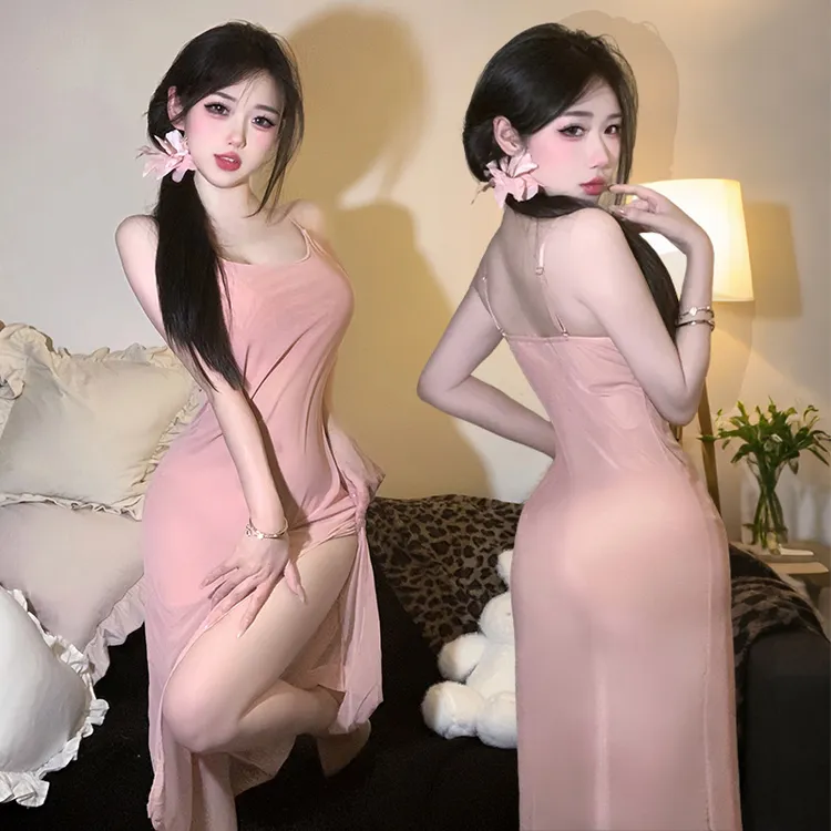 女式纯欲吊带装甜美学生服制服诱惑套装性感约会战袍